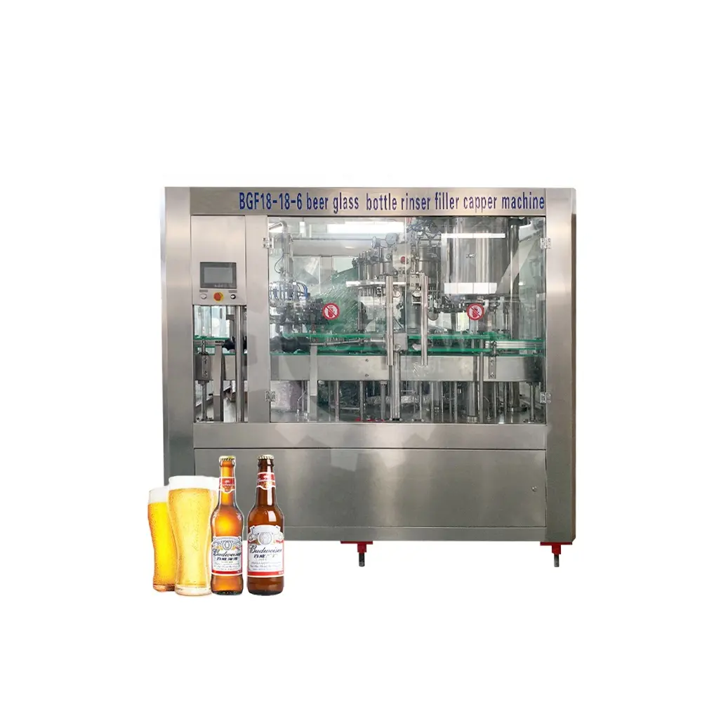 स्वत: कार्बोनेटेड पेय मशीन भरने कर सकते हैं/बीयर शराब डिब्बाबंदी मशीन पूर्ण पानी उत्पादन लाइन बनाने