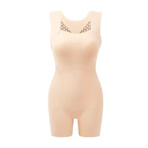 Fajas colombiennes de maintien abdominal de contrôle moyen, étape 1, post-opératoires, respirantes, avec dentelle, pour femmes, vente en gros - Product Image 6