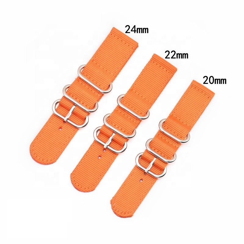 20mm 22mm 24mm Designer Replacement Quick Release Nylon Smart Watch Bands