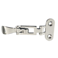 Loquet de porte en acier inoxydable 316 pour bateau marin, clip de verrouillage anti-tintement pour trappe de yacht, camping-car et cabine
