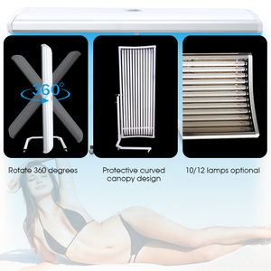 Lit de bronzage rotatif à lampe <span class=keywords><strong>UV</strong></span>, type vertical, 1000W - Product Image 4