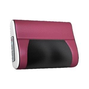 Coussin de massage pour le cou, le dos, la taille et les jambes, rechargeable, thérapie thermique infrarouge, massage par pétrissage, cuir PU, rouge, bleu - Product Image 5
