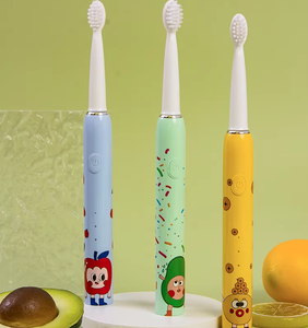 Cepillo de dientes eléctrico inteligente de dibujos animados para niños <span class=keywords><strong>Fairywill</strong></span>, directo de fábrica, venta al por mayor, cerdas suaves, impermeable, blanqueamiento de dientes para - Product Image 1