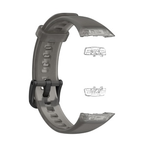 Bracelet de sport en caoutchouc de silicone transparent, étanche et réglable pour bracelet intelligent <span class=keywords><strong>Huawei</strong></span> Honor <span class=keywords><strong>Band</strong></span> <span class=keywords><strong>6</strong></span>/7 - Product Image 5