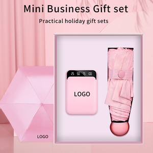 Quà Tặng Tốt Nghiệp Sổ Tay Ô GẤP Năm Lần Chất Liệu ABS Quạt Mini 3 Tốc Độ Gió Hộp Quà Tặng Kèm Ô - Product Image 3