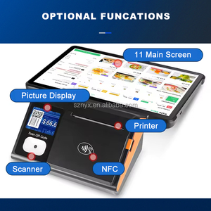 Noryox nb11r POS 11 inch 4 + 64GB màn hình cảm ứng thủ quỹ với máy in POS bán lẻ Android 13.0 cầm Tay POS Tiền mặt đăng ký - Product Image 3
