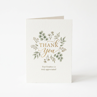 Carte de remerciement personnalisée en papier recyclé avec enveloppe pour emballage cadeau, enveloppe imprimée offset pour emballage cadeau