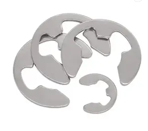 中国DIN472 304不锈钢开环椭圆形垫圈E型固定环