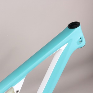 Ful Suspension Carbon Fiber T1000 MTB Bike XC <b>Frame</b> FM198 29er Custom <b>Paint</b> Travel 120mm BB92 Bottom Bracket - Product Image 2