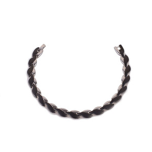 Bracelet magnétique, Bracelet de soins de santé magnétique détachable Oem/ODM de haute qualité à la mode en hématite pour homme - Product Image 4