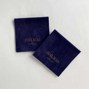 可定制项链收纳袋便携式天鹅绒首饰包耳环收纳袋，用于旅行和家庭展示 - Product Image 4