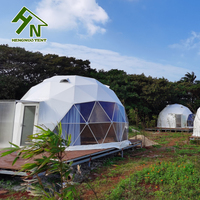 Fournisseur d'usine, dôme géodésique de 6 m de diamètre, tentes de camping en plein air, tentes igloo