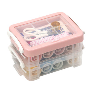 Portable <b>Sewing</b> Kit <b>Set</b> with Needles Threads Scissors Buttons for Home Travel Emergency Clothing Repair - Product Image 1