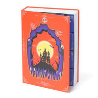 Calendario de Adviento de Lujo Personalizado para Halloween, Caja de Regalo con Cuenta Regresiva de 12 Días para Dulces y Joyería