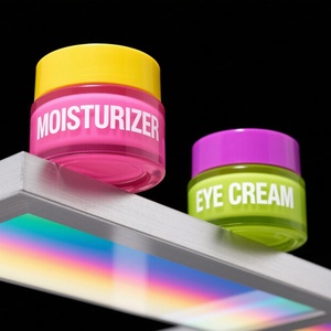 Pots en verre cosmétiques pour crème, beurre corporel, poudre, masque pour les lèvres, gommage, sels de bain – 30g, 50g, 100g – Ambre, Bleu, Rose - Product Image 6