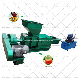 1ton/h Twin screw palm oil expeller mill,palm oil production line