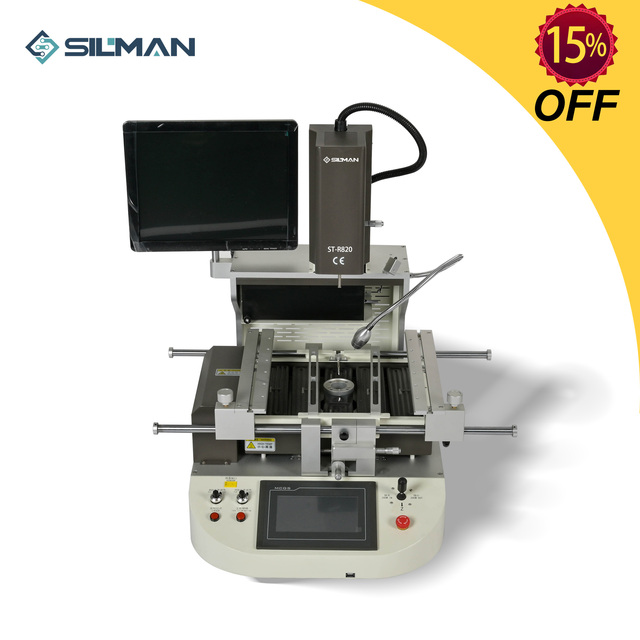 Silman ST-R820 Full Automatic BGA Rework Station with Engine for Laptop Motherboard Repair