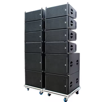 Caisson de basses CVR de bonne qualité double 10 pouces Line Array 18 pouces Grand boîtier de haut-parleurs d'extérieur
