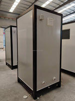 Toilettes mobiles portables prêtes à l'emploi, double cabine, modulaires, pour extérieur, usage public, construction, tourisme, urgence, style européen moderne