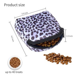 Free sample Custom Corduroy Dog Walking Bag Dog <b>Treat</b> Pouch Dog <b>Training</b> Bag with Poop Bag Dispenser Brand Private Logo - Product Image 5
