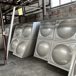 מיכל מים מרובע מנירוסטה חוסך מקום, מיכל בעיצוב פינתי להגברת שטח הרצפה המוגבל במערות ובספינות - Product Image 5