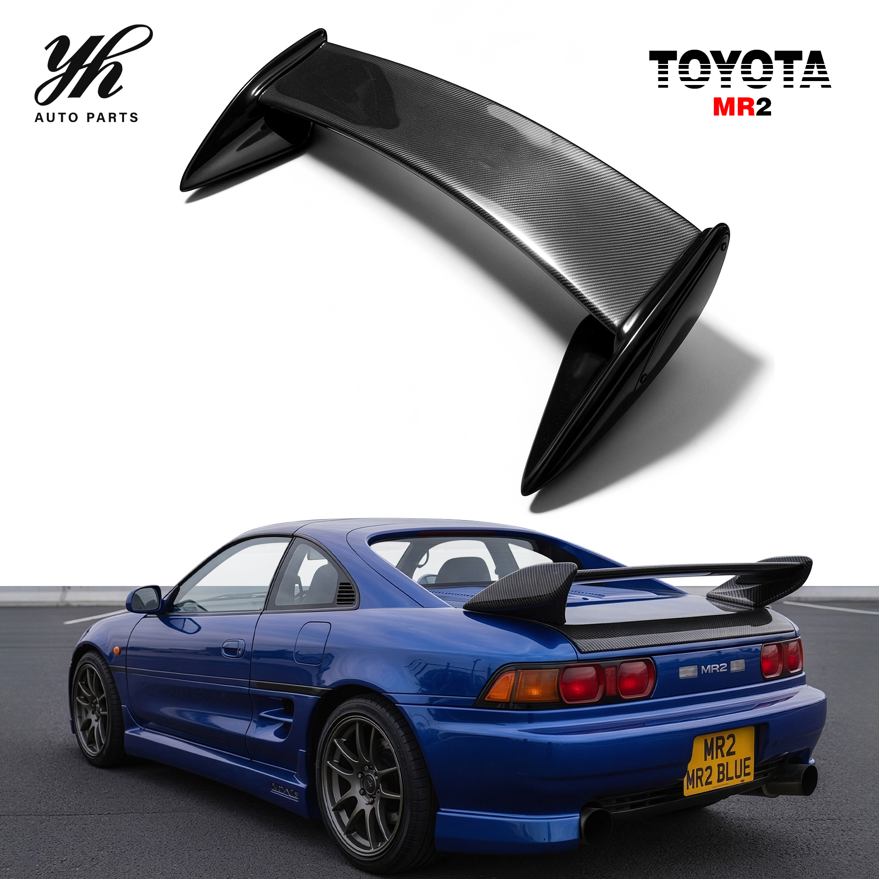 あなたの車のための信じられないほどのトヨタmr2 sw20リアスポイラー
