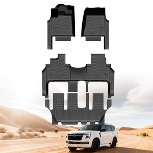 Accesorios Interiores, Tapetes de Auto de Lujo Impermeables de TPE, Juego Completo de 4 Piezas para Nissan Armada Patrol Y63 2026, Gran Venta - Product Image 2