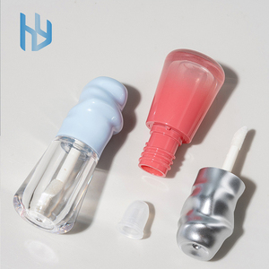 Mejor precio Plata Forma Linda Etiqueta privada 3,5 ml Plástico ABS Logotipo personalizado Tubo de brillo de labios vacío - Product Image 2
