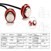 Sensor Cerámico Piezoeléctrico Personalizable, Placa Piezoeléctrica PZT, Sensor Ultrasónico Piezocerámico