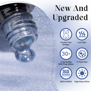 Vernis Gel Effet Œil de Chat Sans HEMA ni TPO, Collection Printemps-Été, Séchage UV/LED, Haute Brillance, Non Toxique, pour Nail Art - Product Image 3