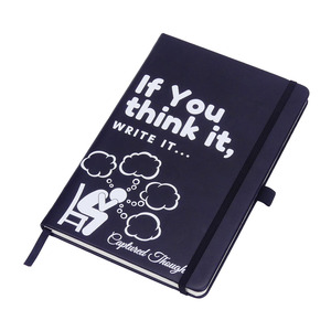 Khuyến mãi PU da bìa cứng A5 máy tính xách tay biểu tượng tùy chỉnh lịch trình Nhật Ký Tạp Chí kế hoạch chủ bút 100 sheets in trang bên trong - Product Image 1