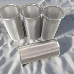 Lọc lưới thép không gỉ 304 316 hai lớp tùy chỉnh, dạng trụ lọc nước dầu, lưới dệt - Product Image 6