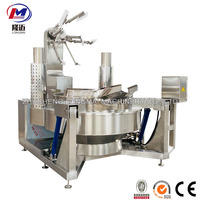 Chauffe-vapeur automatique au gaz, pour poisson, crevettes, œufs, viande, marmite de cuisson, machine à remuer pour aliments avec agitateur