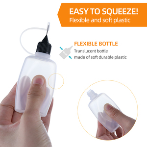 Có Sẵn 5Ml <span class=keywords><strong>10Ml</strong></span> 15Ml 20Ml 30Ml 60Ml 100Ml Đầu Kim Cho Thú Cưng Chai Kim Nhỏ Giọt Bằng Nhựa Chai Chứa Dầu - Product Image 6