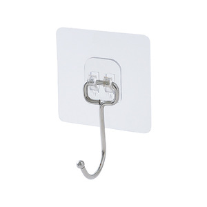 Crochets adhésifs simples en fer, capacité de charge 1-3 kg, pour cuisine, fixation murale sans perçage, sans trace, robuste - Product Image 3