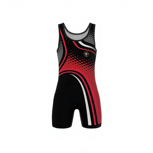 Traje de Lucha Libre, Ropa Deportiva Personalizada con Sublimación Digital, Ropa de Entrenamiento de Alta Calidad, Costuras Planas, Servicio OEM - Product Image 1