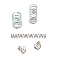 Ressort hélicoïdal fin et personnalisé en acier inoxydable, acier au carbone, OEM, 0,1 mm-1,3 mm, petite compression métallique, ressorts de 1 cm