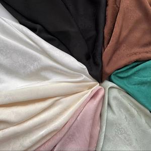 폴리에스터 자카드 패브릭 필라멘트 염색 고급 96% 폴리에스터 4% 스판덱스 중국 풍경 조용한 봉우리 #3006 - Product Image 6