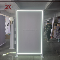 Panneau de bienvenue lumineux LED personnalisé ZKAI pour événements de mariage, banquets et décorations