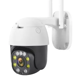 Cámara de seguridad inalámbrica Pan Tilt 4G, 5MP, HD, 5X, Zoom óptico, PTZ, IP, para exteriores, seguridad del hogar, videovigilancia