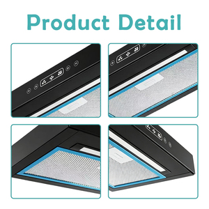 Hotte de cuisine JDA RV 12V 24V, commande tactile fine, éclairage LED, en acier inoxydable, extracteur d'air 387mm pour <span class=keywords><strong>camping</strong></span>-<span class=keywords><strong>car</strong></span>, caravane, motorhome, remorque - Product Image 3