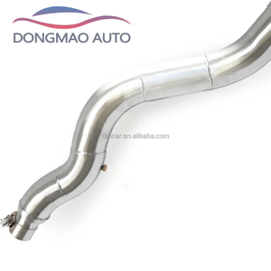 Convient pour BMW <span class=keywords><strong>120i</strong></span> 2.0 <span class=keywords><strong>E87</strong></span>/E88 2008-2011, tuyau d'échappement de performance de course, système d'échappement en acier inoxydable, silencieux - Product Image 4