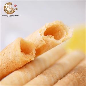 Vente en gros de biscuits de spécialité de Macao, pâtisseries pour le goûter, petits rouleaux de <span class=keywords><strong>beurre</strong></span> aux œufs 60g/boîte, rouleaux de gaufrettes, en-cas asiatiques - Product Image 4