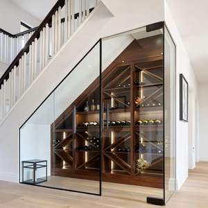 Bodega <span class=keywords><strong>de</strong></span> Vinos Profesional Personalizada <span class=keywords><strong>de</strong></span> Acero Inoxidable, Refrigeración Moderna para el Hogar, Muebles para Bodega, Hotel, Debajo <span class=keywords><strong>de</strong></span> las Escaleras - Product Image 2