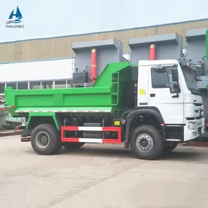 Caminhões de descarga howo usado 5 ton 4x2 caminhão de tipper para venda