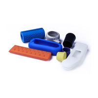 Accessoires en silicone souple de dessin animé tridimensionnel multicolore, pièces mécaniques en caoutchouc de silicone