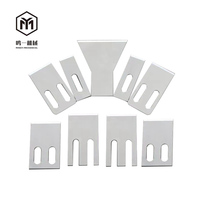 Lame de granulateur haute précision en acier SKD11, couteau industriel pour machine de granulation de plastique et de caoutchouc, HRC56-62