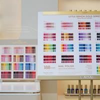 Ensemble de vernis à ongles en gel LADAI 188 couleurs avec tableau de présentation des couleurs, kit de vernis à ongles en gel UV pour salon, art des ongles, couleur de gel Ladai