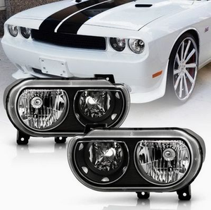 Nouveau phare avant LED OE AURON 32V 6000K 60W 6000 Lumens à faisceau bas pour Dodge Challenger 2008-2014 – Vente en gros de lampes OE - Product Image 1