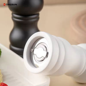 Juego de Molinillos de Sal y Pimienta Manuales de Madera, Agitador de Madera, Molinillo de Especias de Madera - Product Image 2